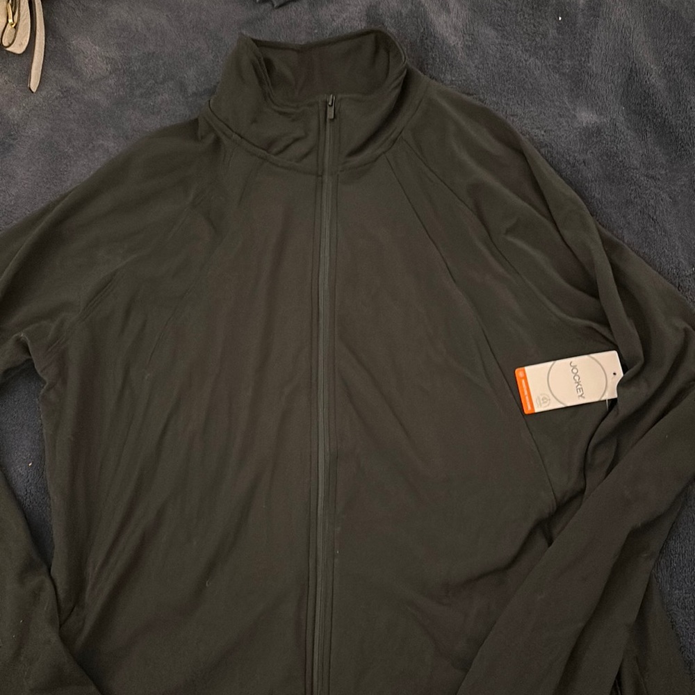 Jockey brand fitted black jacket